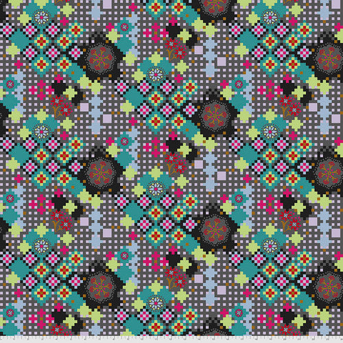 BOLT END PIECE: Anna Maria | Love Always AM 'Postage Due' PWAH068 Kaleidoscope: Approx 2m
