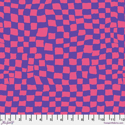 Kaffe Fassett Collective | August 2024 'Gameboard' Purple PWBM095.PURPLE: by the 1/2m