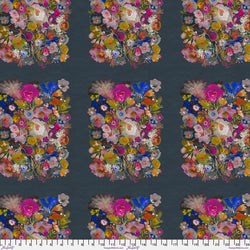 Carolyn Gavin | Sweet Somethings 'Stamp Delphiniums' PWCG028 NAVY: by the 55cm increment