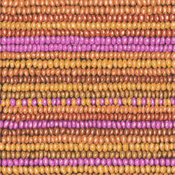 Kaffe Fassett Collective | Ltd Ed Vintage Collection 'Bead Stripe' PWGP050 EARTH: by the 1/2m