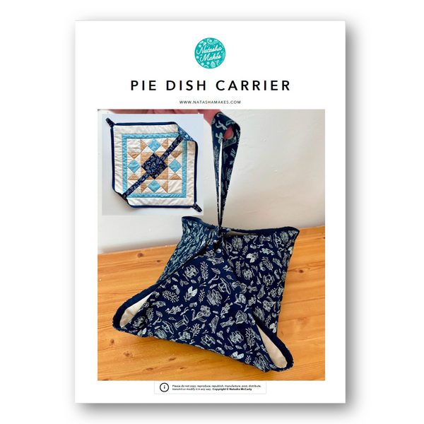 INSTRUCTIONS: Pie Dish Carrier: PRINTED VERSION