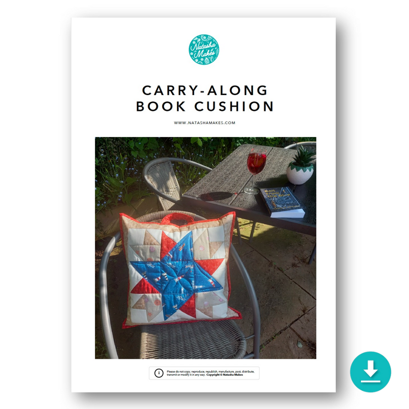 INSTRUCTIONS: Carry-Along Book Cushion Pattern: DIGITAL DOWNLOAD