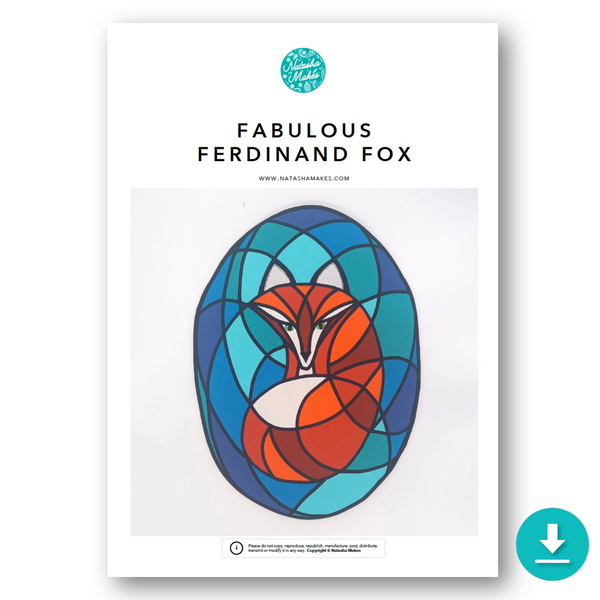 INSTRUCTIONS: Fabulous Ferdinand Fox Pattern: DIGITAL DOWNLOAD