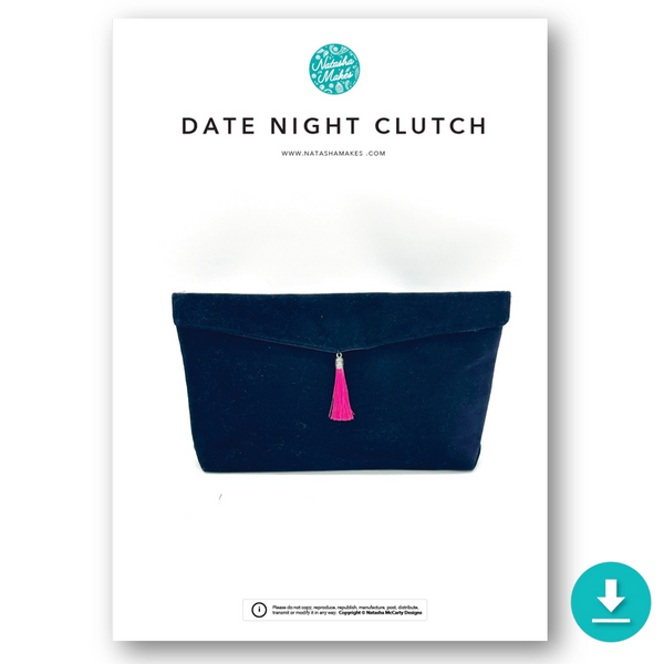 INSTRUCTIONS: Date Night Clutch: DIGITAL DOWNLOAD