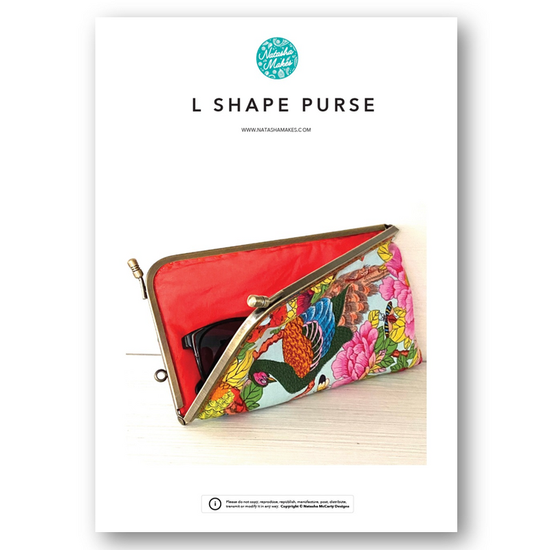 INSTRUCTIONS: L-Shape Purse: PRINTED VERSION