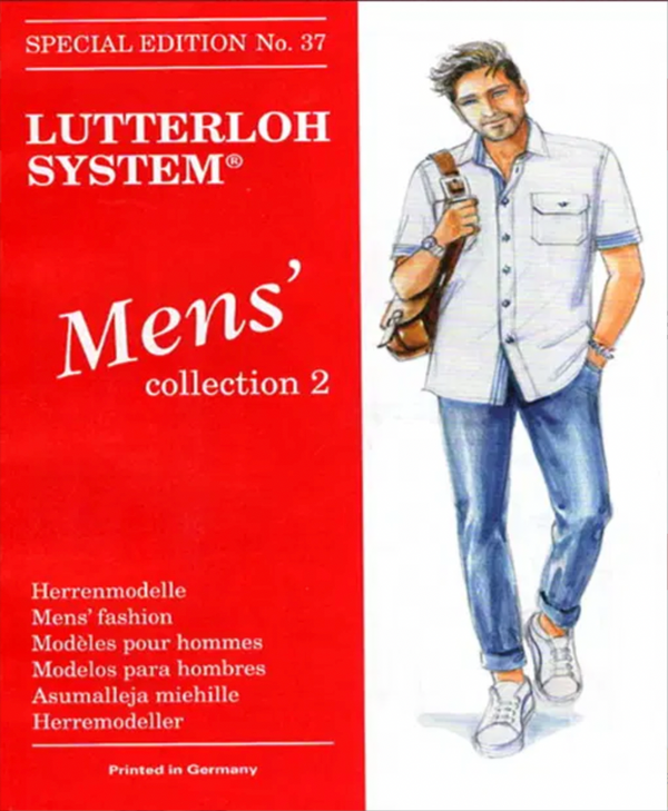 Lutterloh Sewing Pattern Supplement Mens' Collection 2 Special Edition No. 37