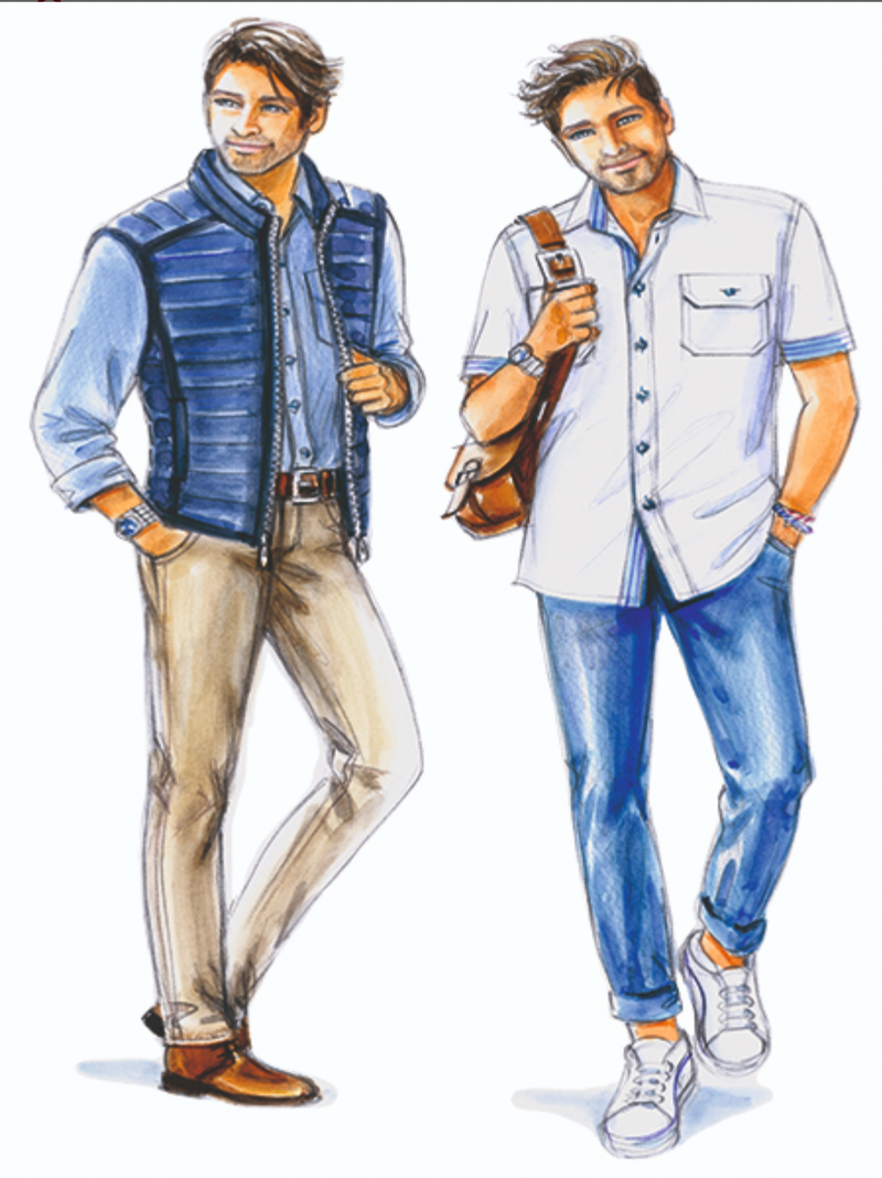 Lutterloh Sewing Pattern Supplement Mens' Collection 2 Special Edition No. 37