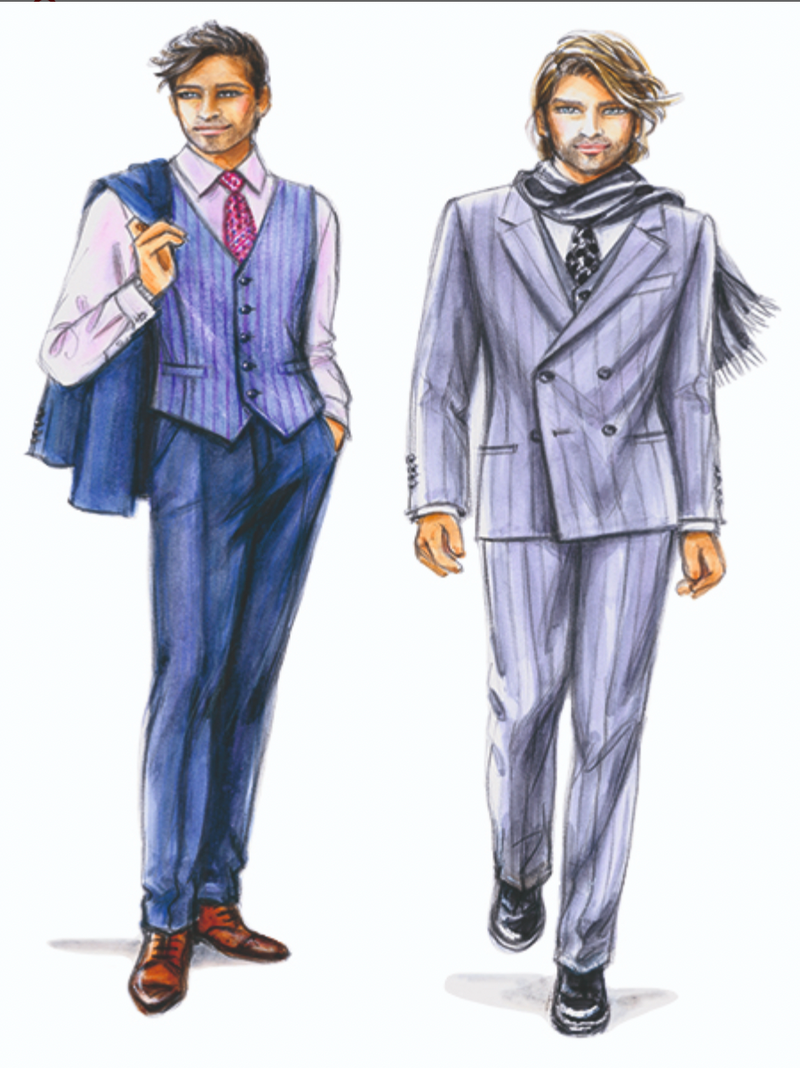 Lutterloh Sewing Pattern Supplement Mens' Collection 2 Special Edition No. 37