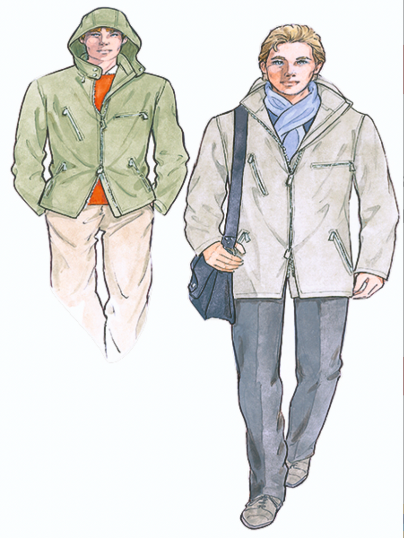 Lutterloh Sewing Pattern Supplement Mens' Collection 2 Special Edition No. 37