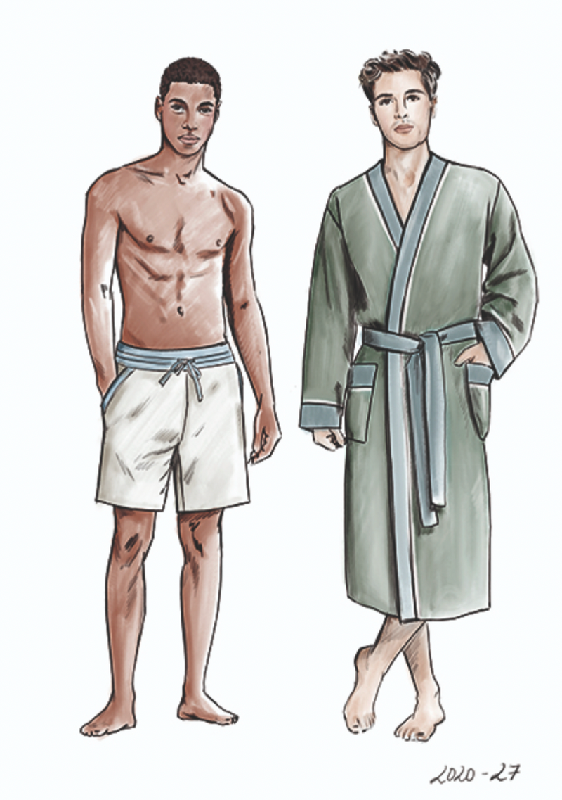 Lutterloh Sewing Pattern Supplement Mens' Collection 2 Special Edition No. 37