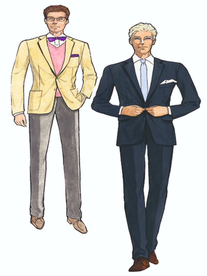 Lutterloh Sewing Pattern Supplement Mens' Collection 2 Special Edition No. 37
