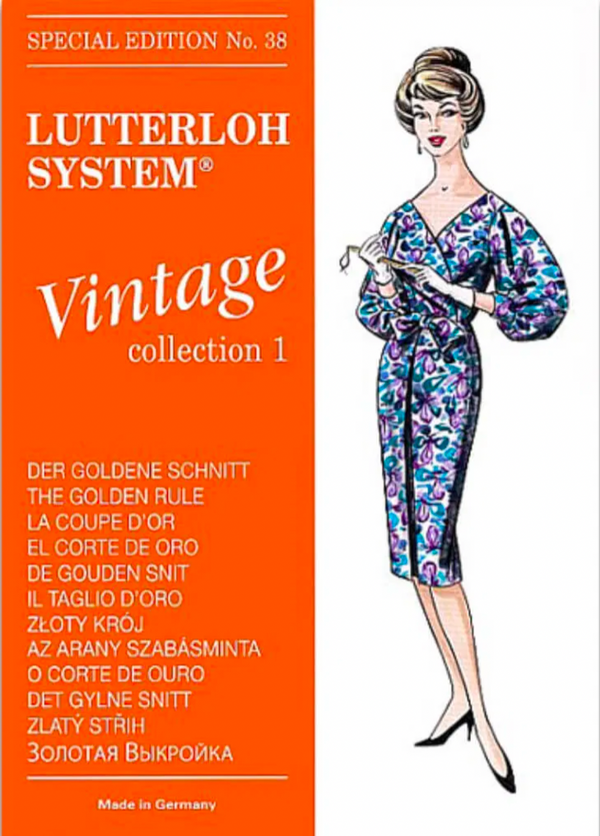 Lutterloh Sewing Pattern Supplement Vintage Collection 1 Special Edition No. 38