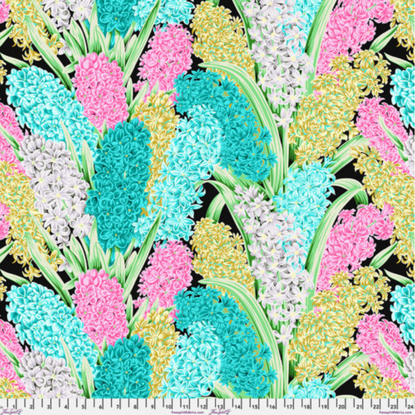 Kaffe Fassett Collective | August 2023 'Hyacinthus' Contrast PWPJ123: by the 1/2m