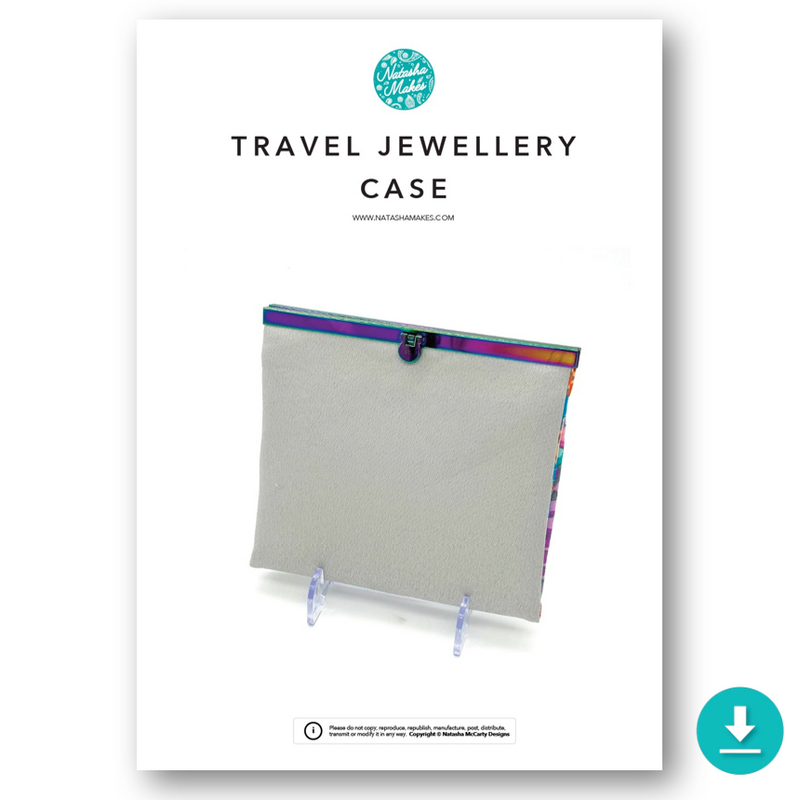 INSTRUCTIONS: Travel Jewellery Case: DIGITAL DOWNLOAD