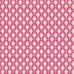 BOLT END SALE: Dena Designs | Ladybird 'Diamond' Pink PWDF325: Approx 1.15 metres