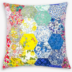 KIT: Liberty | Alice Caroline Tana Lawn 'EPP Hexagon' Cushion Kit: Option B