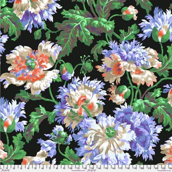 Kaffe Fassett Collective | February 2024 'Garden Party' Contrast PWPJ020: by the 1/2m