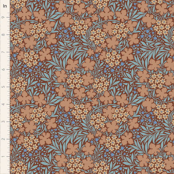 Tilda | Hibernation Collection: 100534 'Autumnbloom' in Hazel by the 1/2m