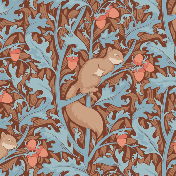 Tilda | Hibernation Collection: 100535 'Squirreldream' in Hazel by the 1/2m