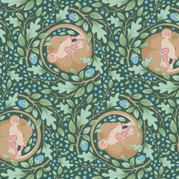 Tilda | Hibernation Collection: 100536 'Slumbermouse' in Lafayette by the 1/2m