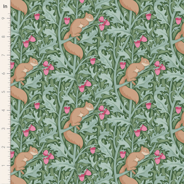 Tilda | Hibernation Collection: 100540 'Squirreldream' in Sage by the 1/2m