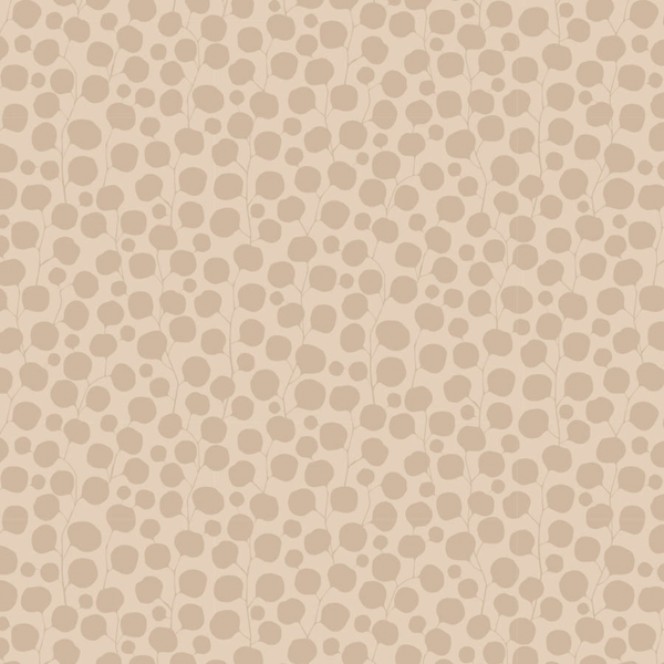 Tilda | Hibernation Collection: 110090 'Eucalyptus' Blender in Beige: by the 1/2m