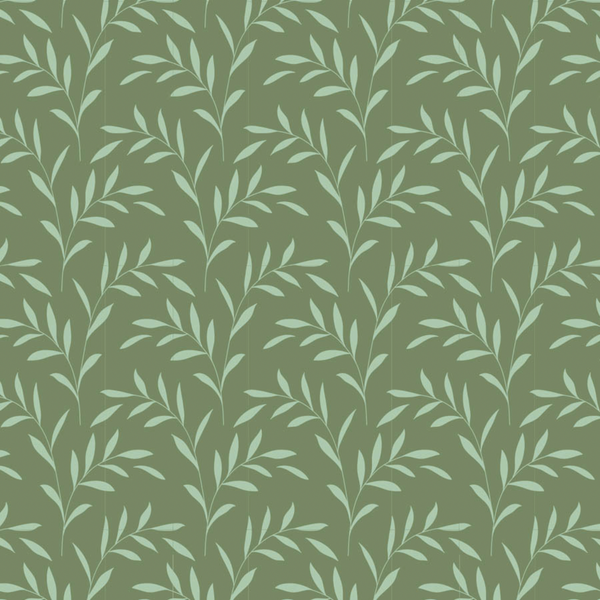 Tilda | Hibernation Collection: 110094 'Olivebranch' Blender in Laurel: by the 1/2m