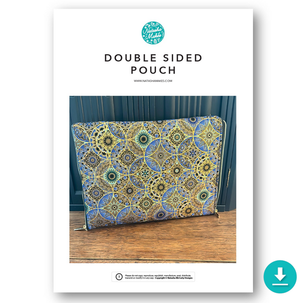INSTRUCTIONS: Double-Sided Pouch: DIGITAL DOWNLOAD