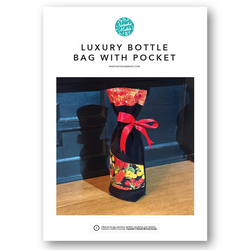 INSTRUCTIONS: Luxury Bottle Bag with Pocket: PRINTED VERSION
