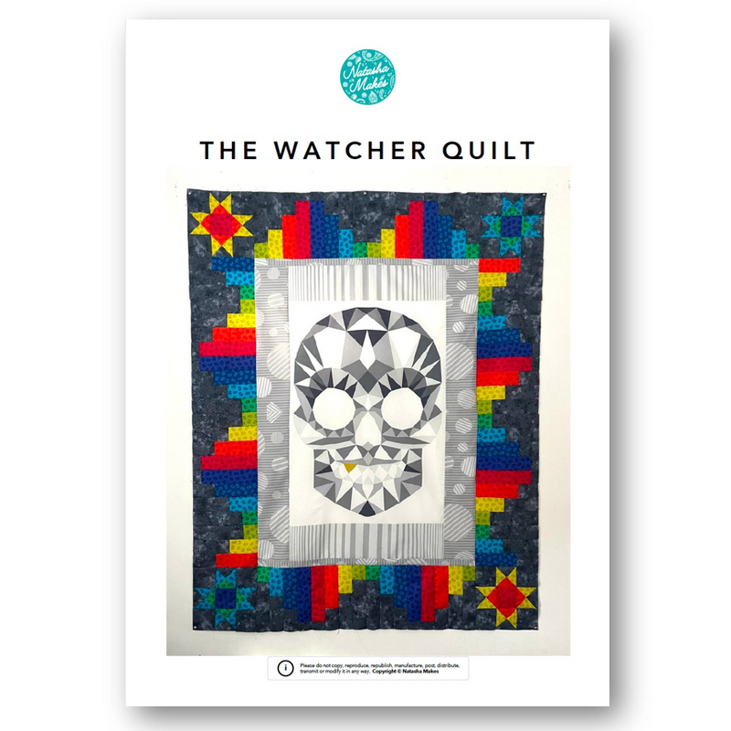 INSTRUCTIONS: The Watcher Quilt Pattern: PRINTED VERSION