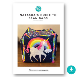 INSTRUCTIONS: Natasha's Guide to Bean Bags: DIGITAL DOWNLOAD