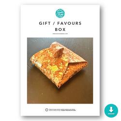INSTRUCTIONS: Gift / Favours Box: DIGITAL DOWNLOAD