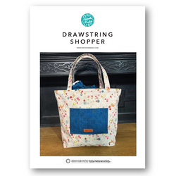 INSTRUCTIONS: Drawstring Shopper: PRINTED VERSION