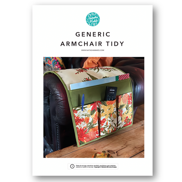 INSTRUCTIONS GENERIC Armchair Tidy DIGITAL DOWNLOAD Natasha Makes