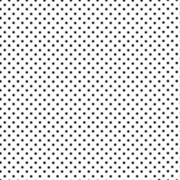 Makower | 'Spot On' Black on White 830/WX: by the 1/2m