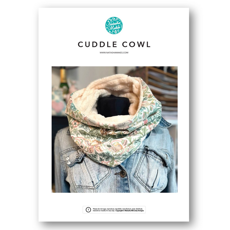 INSTRUCTIONS: Cuddle Cowl: PRINTED VERSION