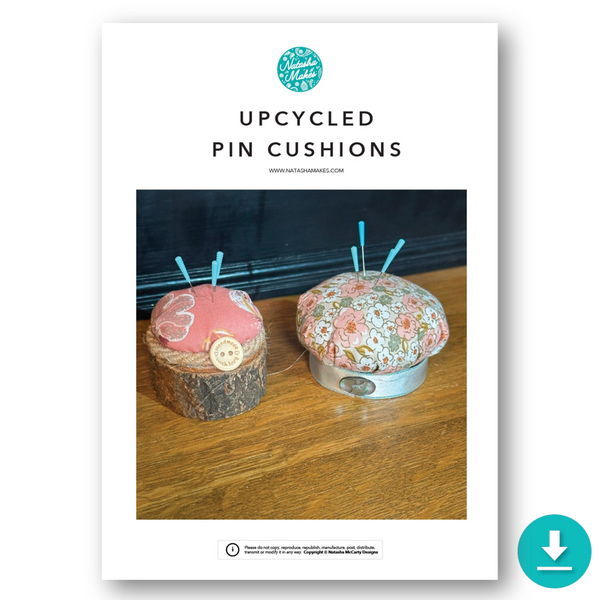 INSTRUCTIONS: Upcycled Pin Cushions: DIGITAL DOWNLOAD