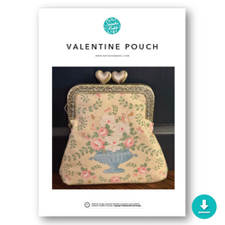 INSTRUCTIONS: Valentine Pouch: DIGITAL DOWNLOAD