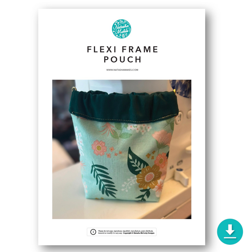 INSTRUCTIONS: Flexi Frame Pouch: DIGITAL DOWNLOAD