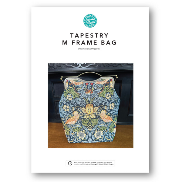 INSTRUCTIONS: Tapestry M Frame Bag: PRINTED VERSION