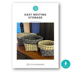 INSTRUCTIONS: Easy Nesting Storage: DIGITAL DOWNLOAD