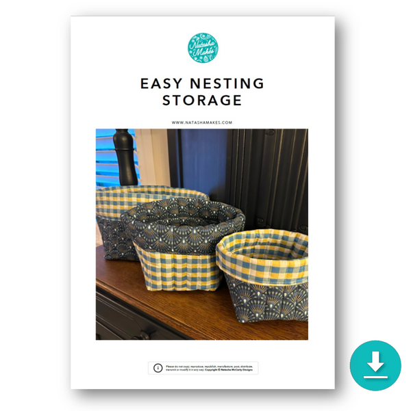 INSTRUCTIONS: Easy Nesting Storage: DIGITAL DOWNLOAD