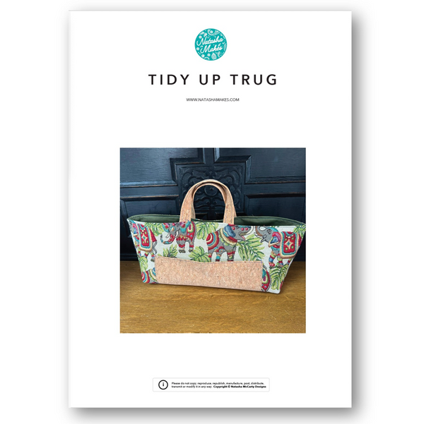 INSTRUCTIONS: Tidy Up Trug: PRINTED VERSION
