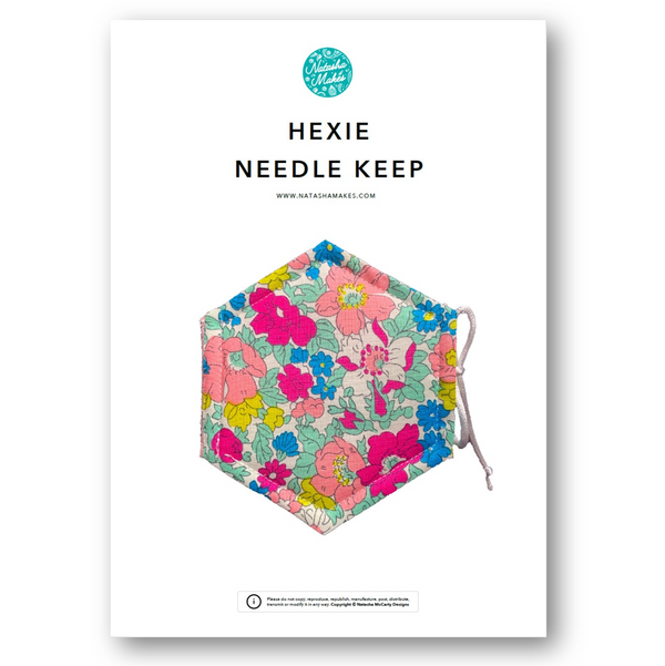 INSTRUCTIONS: Hexie Needle Keep: PRINTED VERSION