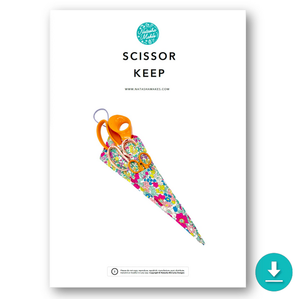 INSTRUCTIONS: Scissor Keep: DIGITAL DOWNLOAD