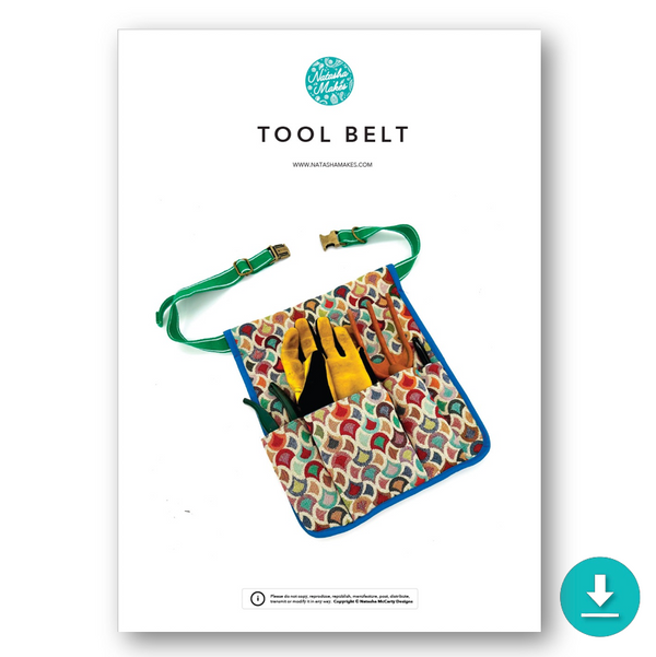 INSTRUCTIONS: Tool Belt: DIGITAL DOWNLOAD