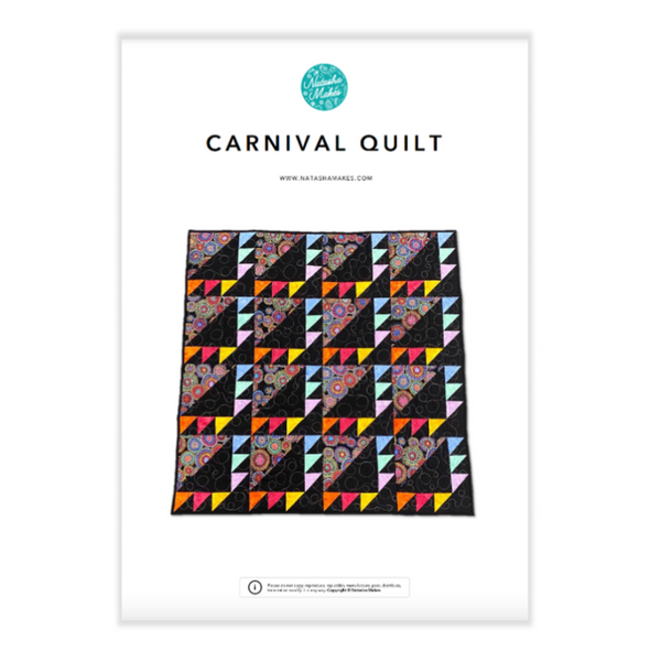INSTRUCTIONS: 'Carnival' Quilt: PRINTED VERSION