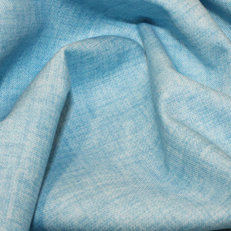 BOLT END SALE: Linen Texture Effect Cotton Blender: Riviera: Approx 1.5m