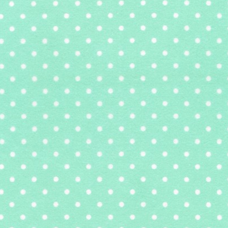 Robert Kaufman Fabrics | Cozy Cotton Flannel 'Polka Dots' FIN-9255-32 MINT: by the ½m