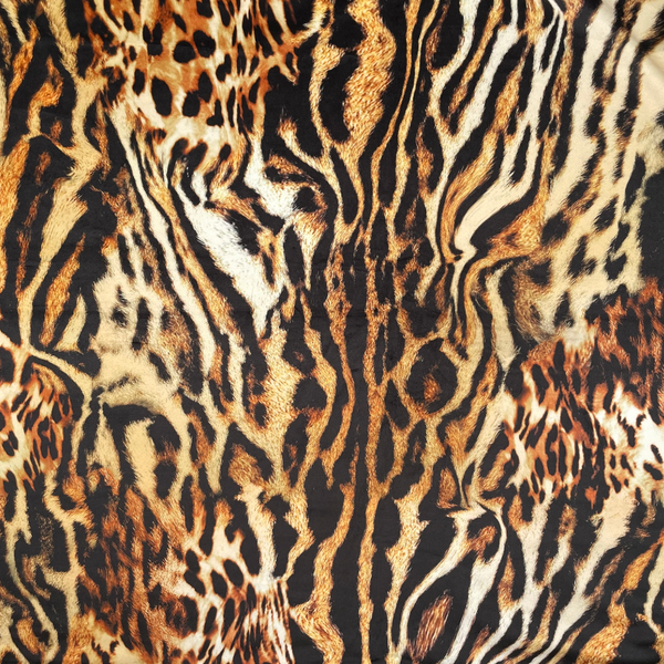 Chatham Glyn | Crafty Velvets 'Bokara' Animal Print CVL027: by the METRE